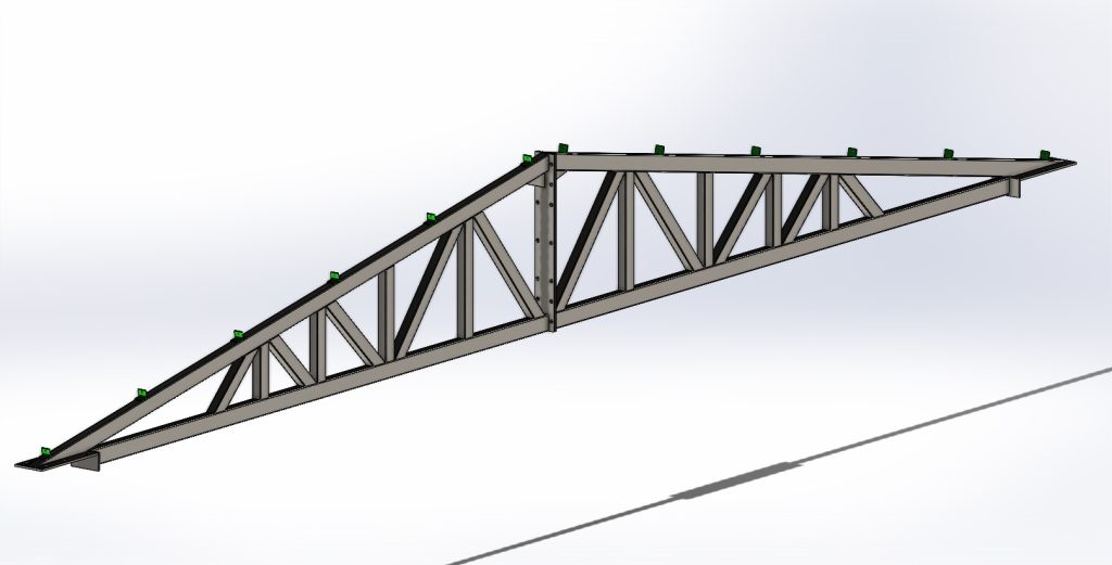 Rešetkasti nosač- SOLIDWORKS EDU